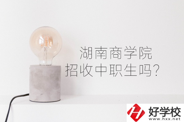 湖南商學(xué)院招收中職生嗎？